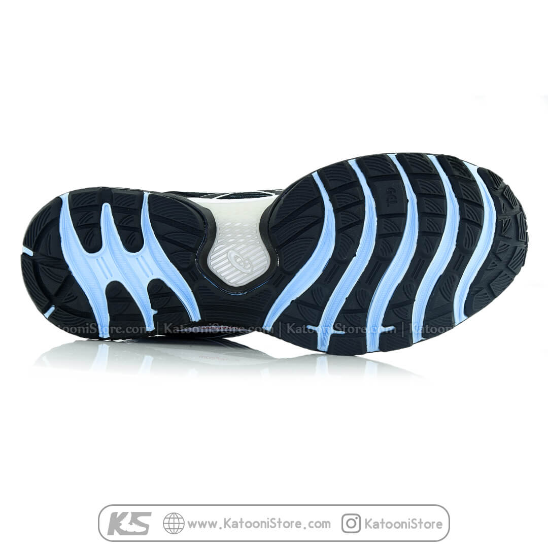 کفش اسپرت و کتونی اسیکس ژل نیمباس ۲۲ ( مشکی آبی ) - Asics GEL Nimbus 22 ( Black Blue )