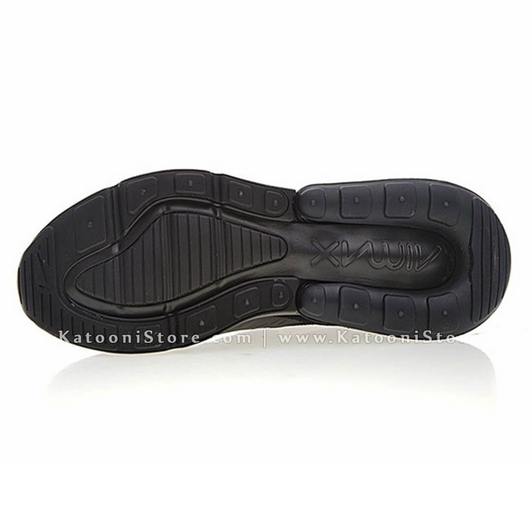 کفش اسپرت و کتونی نایک ایرمکس ۲۷۰ فلاینیت ( مشکی طلایی )- Nike Air Max 270 Flyknit ( Black Gold )