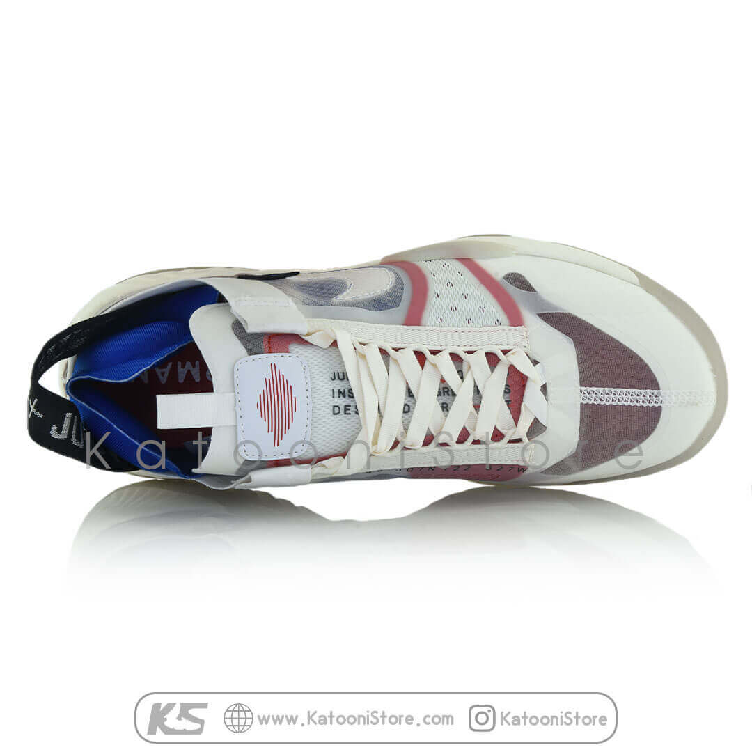 کفش اسپرت و کتونی نایک جردن دلتا اس پی ( سفید آبی قرمز ) - Nike Jordan Delta SP (Sand Blue Red)