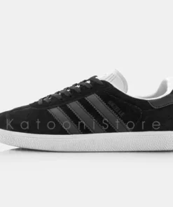 کفش اسپرت و کتونی آدیداس گزل مشکی سفید - Adidas Gazelle Black White