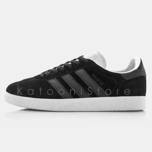 کفش اسپرت و کتونی آدیداس گزل مشکی سفید - Adidas Gazelle Black White