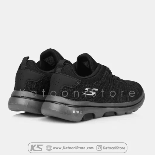 کفش اسپرت و کتونی اسکیچرز گو واک ۵ ( مشکی خاکستری ) - Skechers GoWalk 5 Ultra Go ( Black Gray )