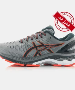 کفش اسپرت و کتونی اسیکس ژل کایانو ۲۷ ( خاکستری نارنجی ) - Asics GEL Kayano 27 ( Grey Orange)