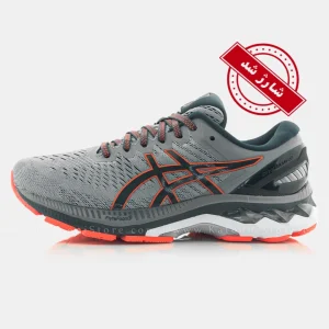 کفش اسپرت و کتونی اسیکس ژل کایانو ۲۷ ( خاکستری نارنجی ) - Asics GEL Kayano 27 ( Grey Orange)