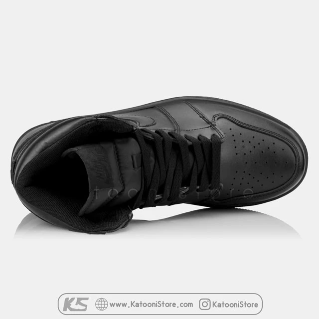 نایک ایر جردن 1 رترو</br><span>Nike Air Jordan 1 Retro Mid Black(554724021)</span>