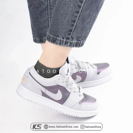 خرید کفش زنونه نایک ایر جردن 1 لو - Nike Jordan 1 Low Oxygen Purple