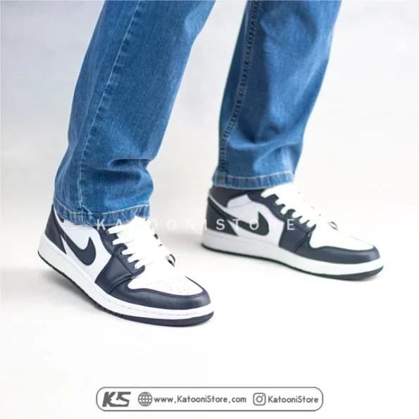 خرید کفش مردانه نایک ایرجردن 1 مید – Nike Air Jordan 1 Mid Obsidian
