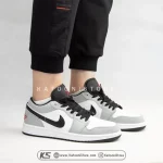 خرید کتونی اسپرت نایک ایر جردن 1 لو - Nike Jordan 1 Low Light Smoke Grey