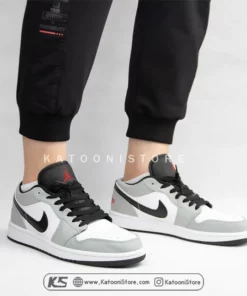 خرید کفش اسپرت نایک ایر جردن 1 لو - Nike Jordan 1 Low Light Smoke Grey