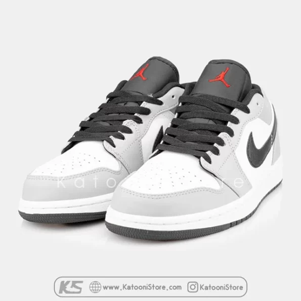 خرید کفش کتونی نایک ایر جردن 1 لو - Nike Jordan 1 Low Light Smoke Grey